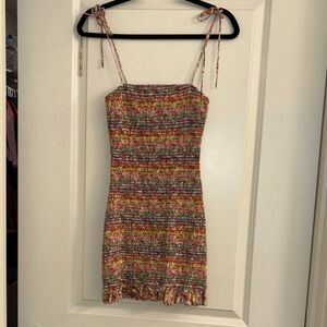 The Impeccable Pig Colorful Mini Dress